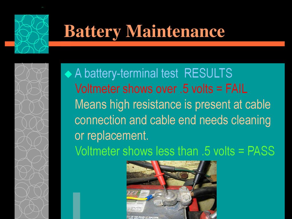 test battery meaning